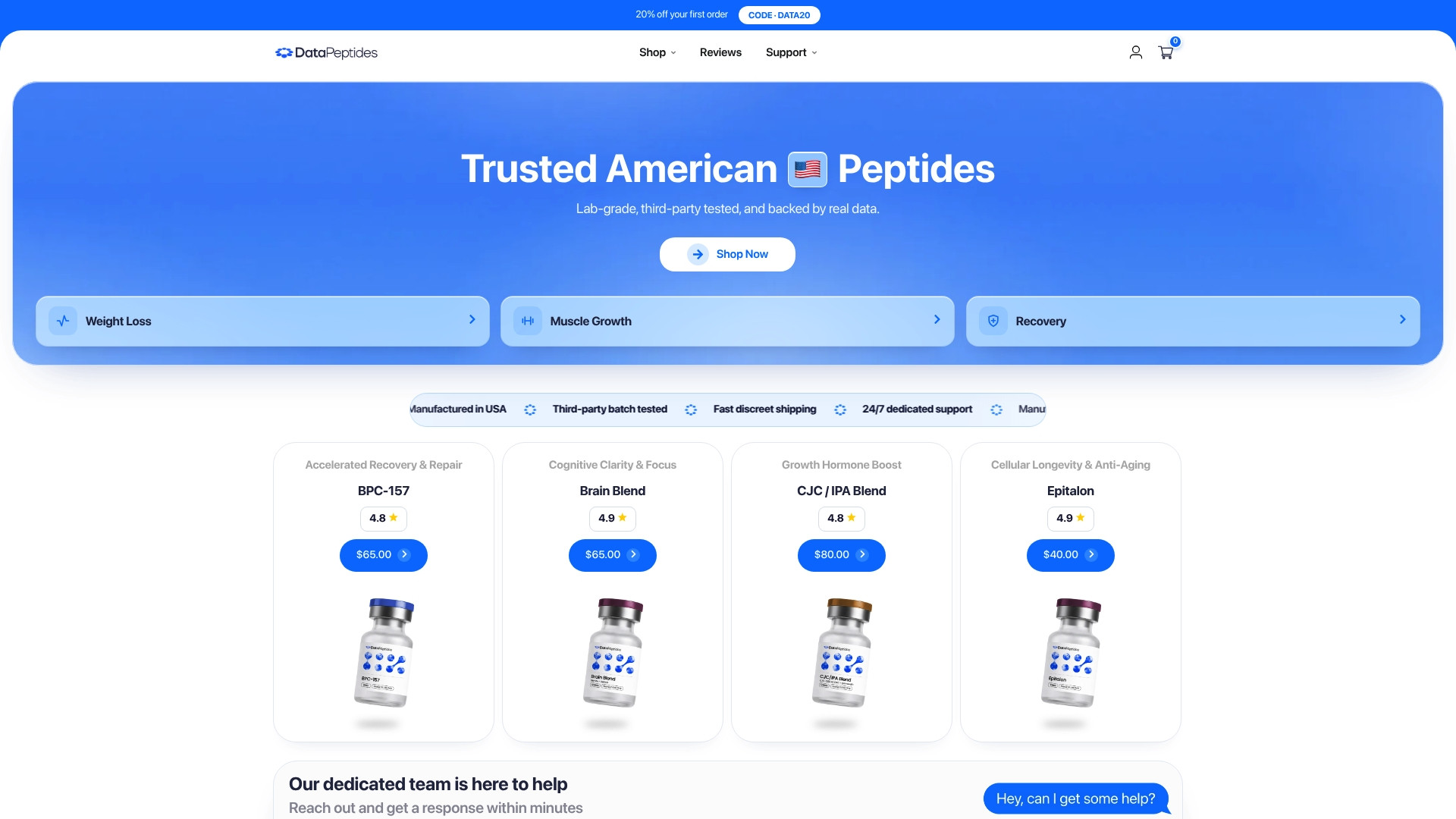 Datapeptides