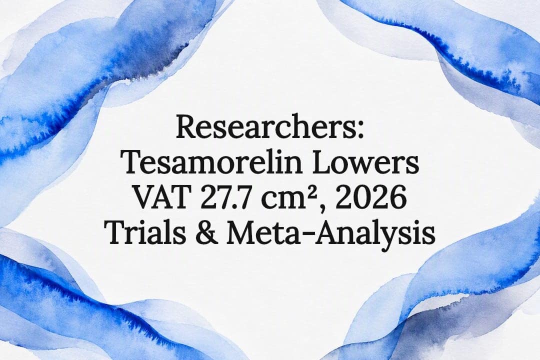 Decorative tesamorelin research title card