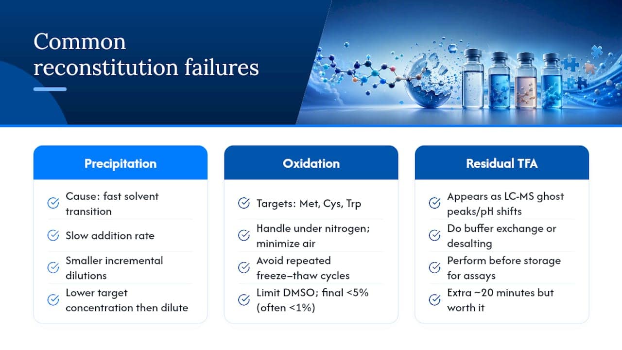 Fixing Common Dissolution and Assay Problems — overview diagram