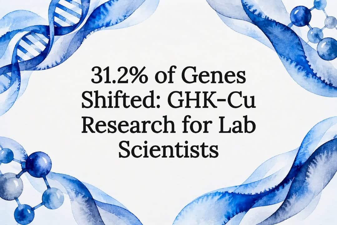 Decorative GHK-Cu research title card