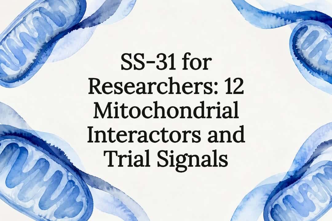 Decorative mitochondrial research title card